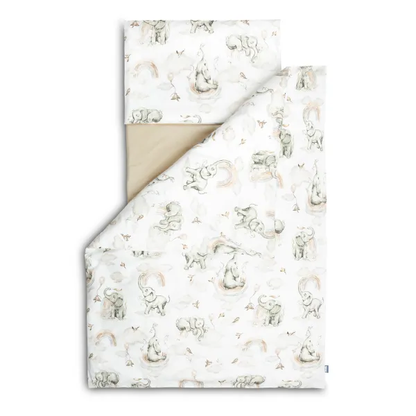 Sensillo 3 dalių patalynės komplektas, Drambliukas