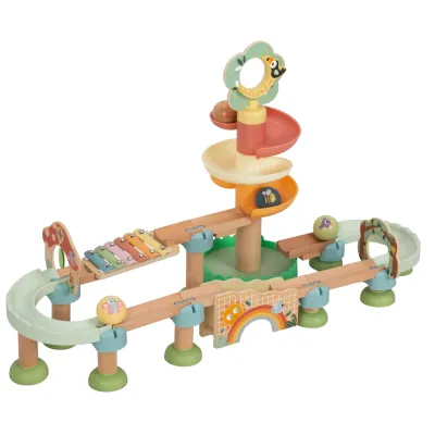 Tooky Toy TK744N Drewniany kulodrom marzeń