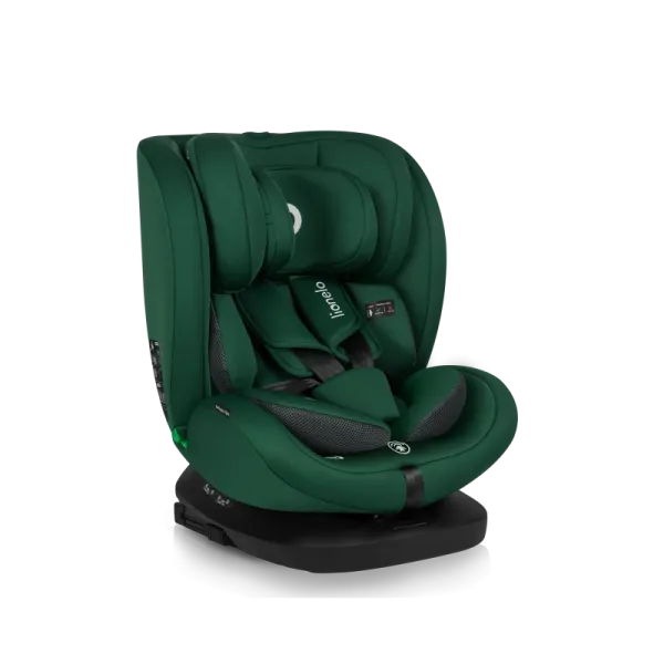 Autokrēsls Lionelo Bastiaan I-size 0-36 kg. 360., Green Forest