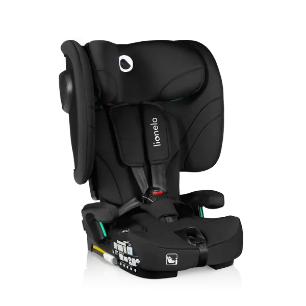Autokrēsls Lionelo Nelly I-size isofix 9-36 kg, Pelēks grafīts