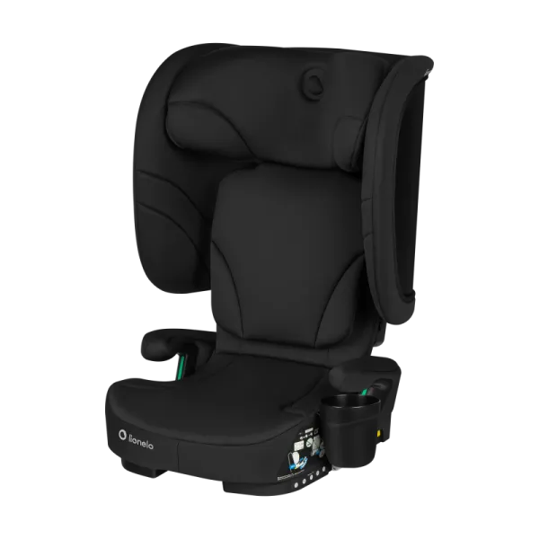 Autokėdutė Lionelo Orin I-size isofix 15-36 kg., Black carbon