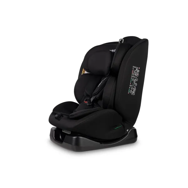 Autokėdute Caretero Mundi I-size 0-36 kg., Black