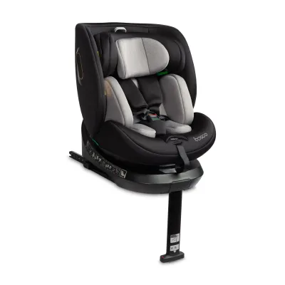 Autokrēsls Caretero Bosco I-size 0-36 kg., 360°, Melns