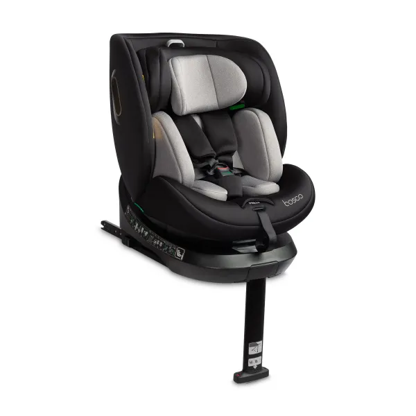 Autokrēsls Caretero Bosco I-size 0-36 kg., 360°, Melns