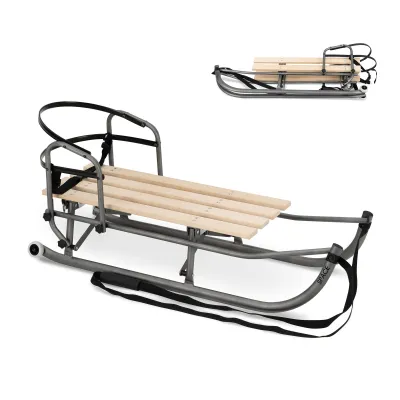 Susilankstančios rogutės su atlošu ir ratukais Space