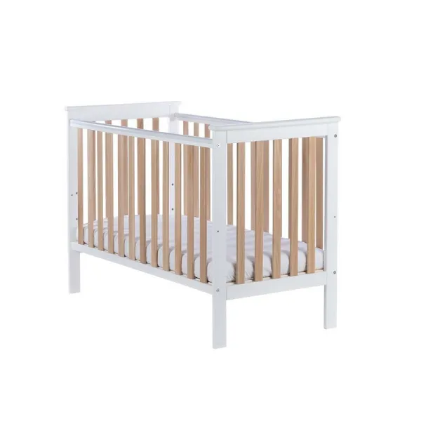 Drewex Cozy Fox gultiņa ar nolaižamu malu, balta/buks