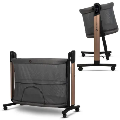 Supamas lopšiukas - maniežas 3in1 Cavoe COQ, meteorite