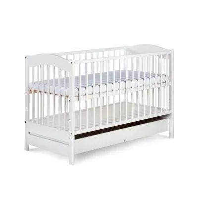 Balta gultiņa KLUPŠ Radek V ar atvilktni