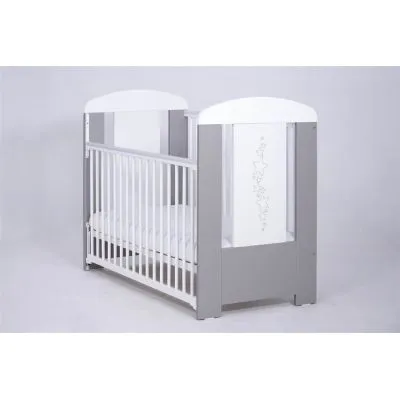 Drewex lovytė žvaigždutės su nuleidžiamu šonu Pilka/Balta