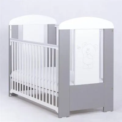 Drewex gultiņa ar lācīti un tauriņu, nolaižama mala