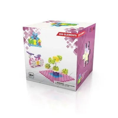 Meli konstruktors meitenēm ar piederumiem - 200 detaļas