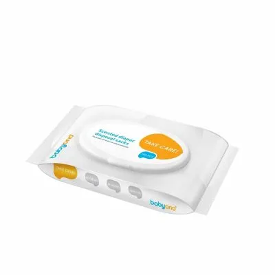 Maisiņi izmantotām autiņbiksītēm "BabyOno" 100 gab., 1052