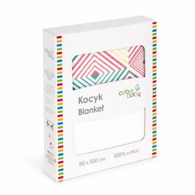 CebaBaby pleds Jersey 90x100 rombi