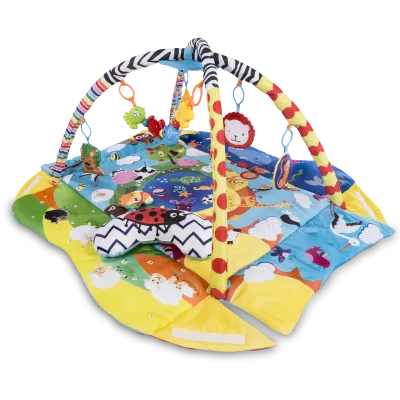 Lavināmais paklājiņš Lionelo Anika Plus, Zils Dzeltens